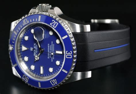 rubber b strap for rolex|rolex submariner on rubber strap.